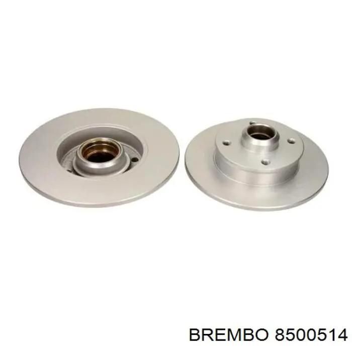 8500514 Brembo disco de freno trasero