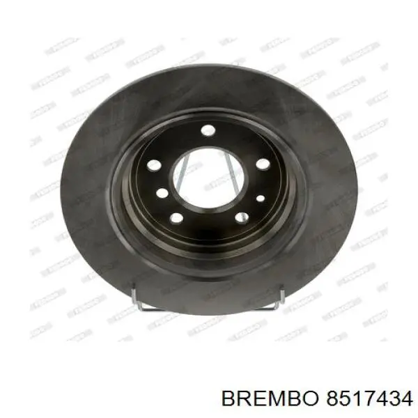 Disco de freno trasero BMW 5 E34