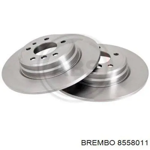 8558011 Brembo disco de freno trasero