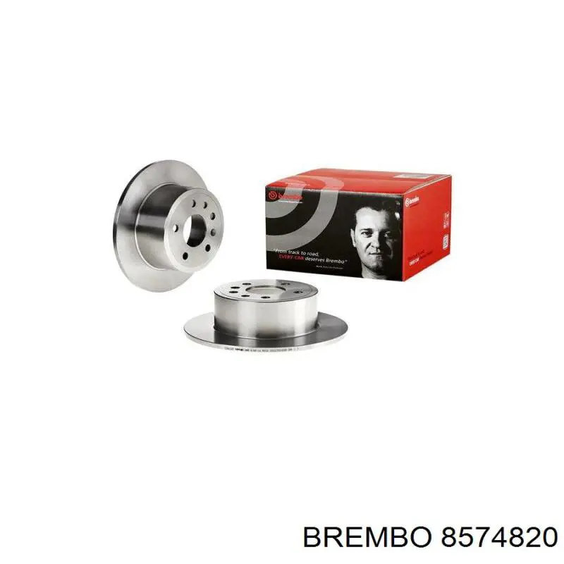 8574820 Brembo disco de freno trasero