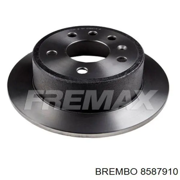 8587910 Brembo disco de freno trasero