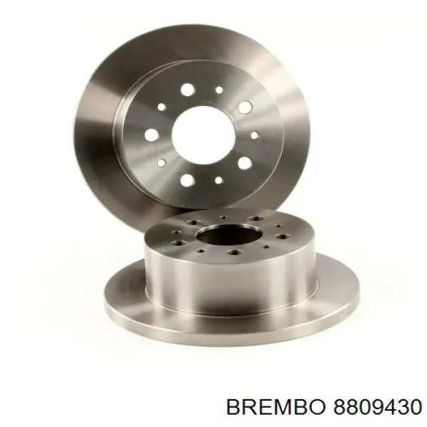 Disco de freno trasero 8809430 Brembo