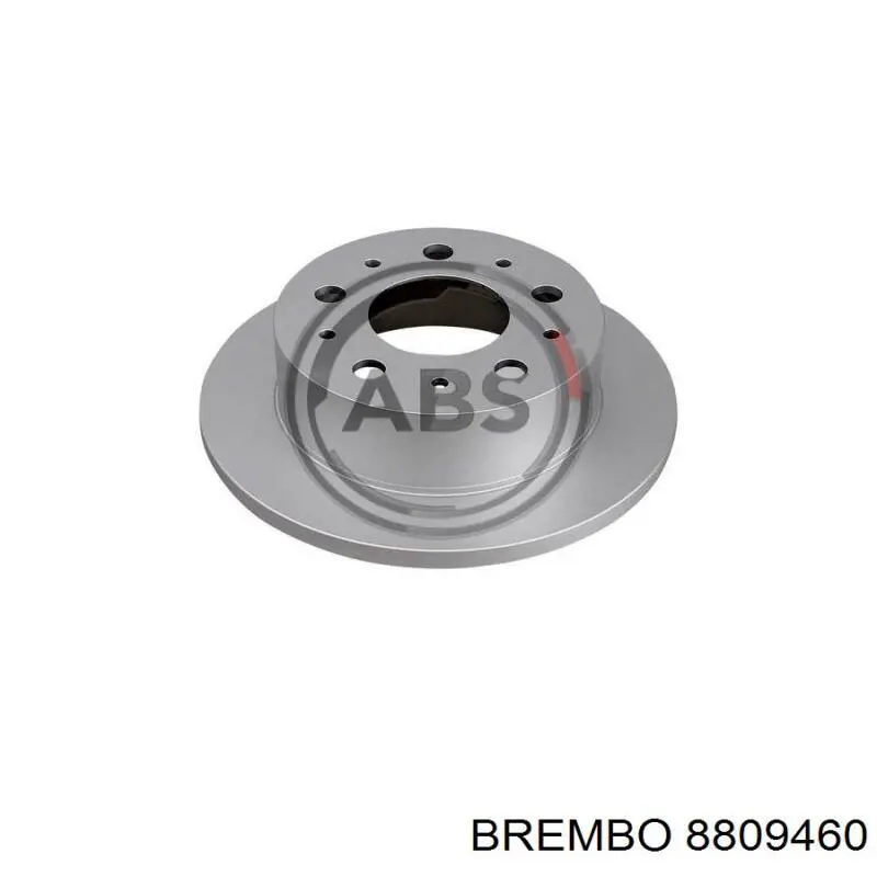 8809460 Brembo disco de freno trasero
