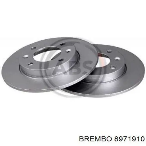 8971910 Brembo disco de freno trasero