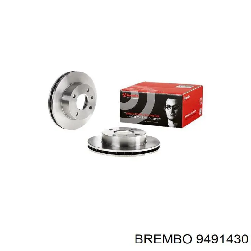 9491430 Brembo disco de freno delantero