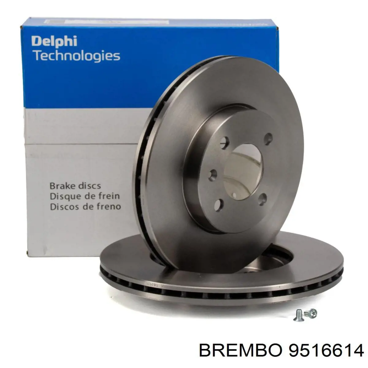 9516614 Brembo disco de freno delantero