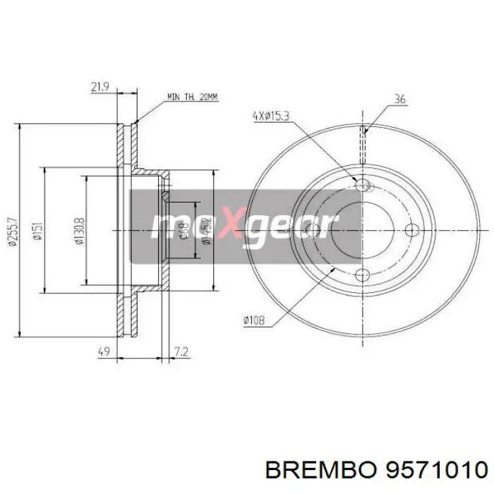 9571010 Brembo
