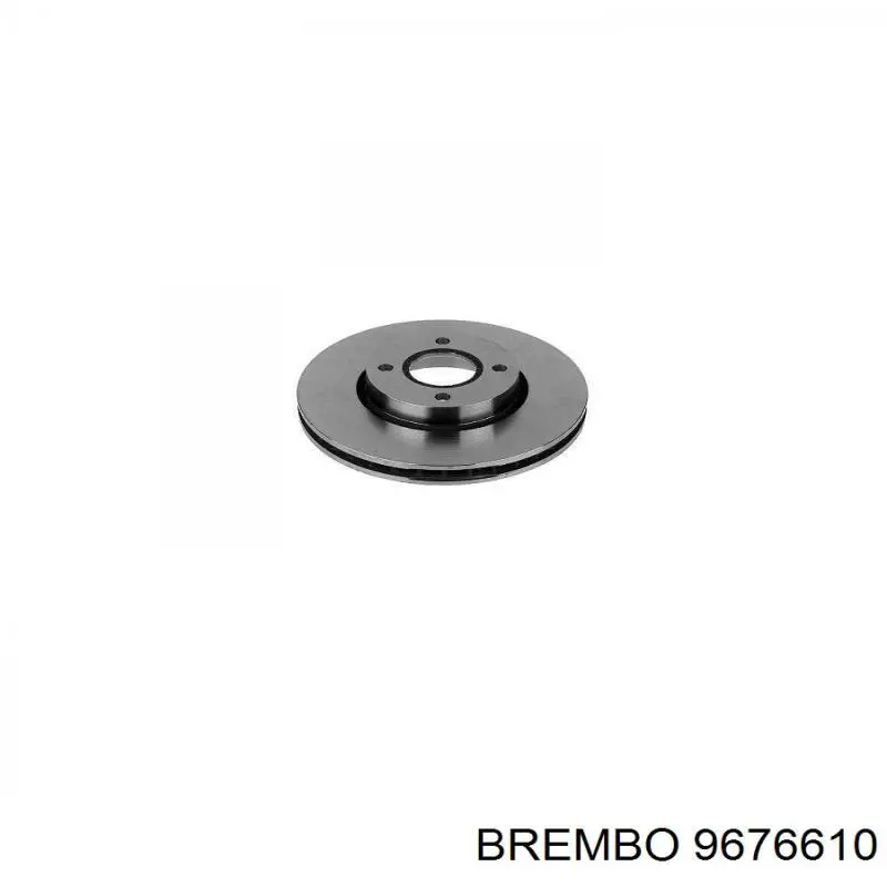 9676610 Brembo freno de disco delantero