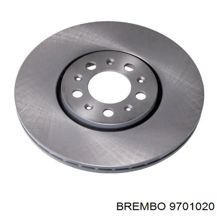 9701020 Brembo disco de freno delantero