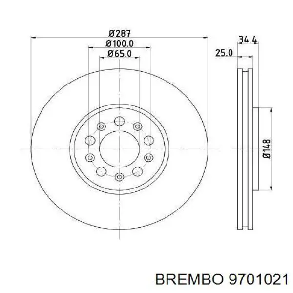 Freno de disco delantero Mercedes E C124