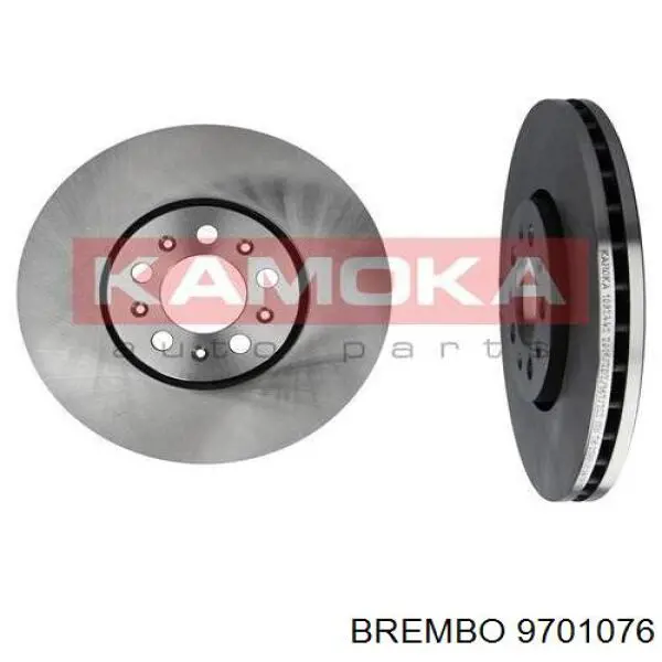 9701076 Brembo freno de disco delantero