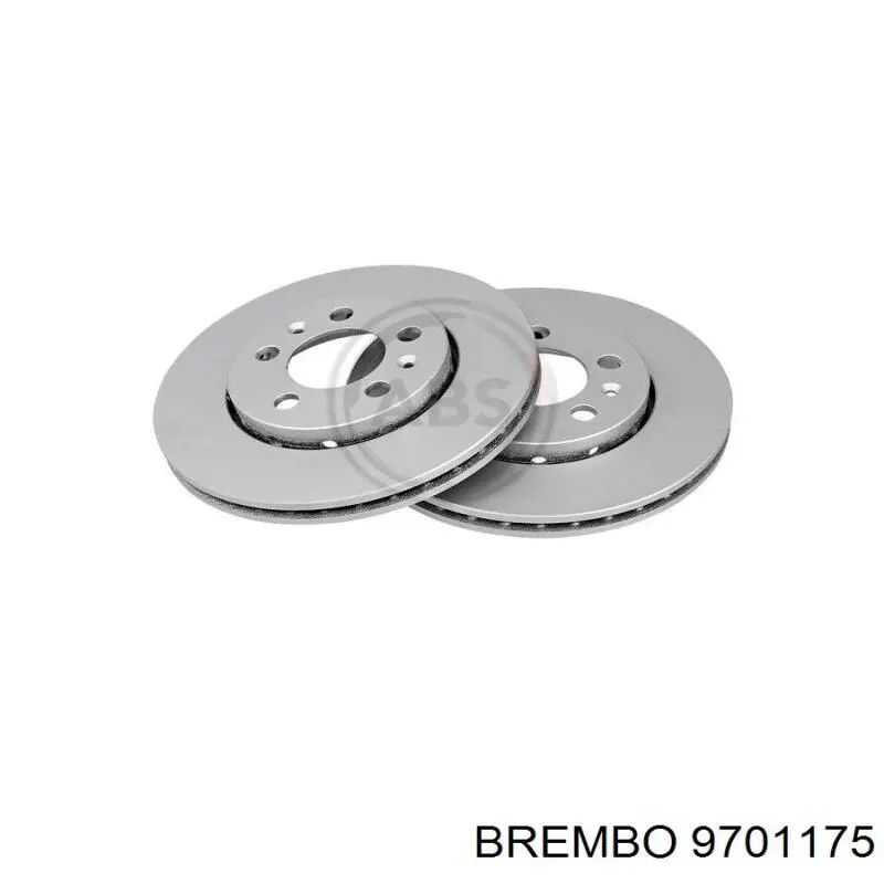 Comprar 9701175 Brembo Disco de freno delantero