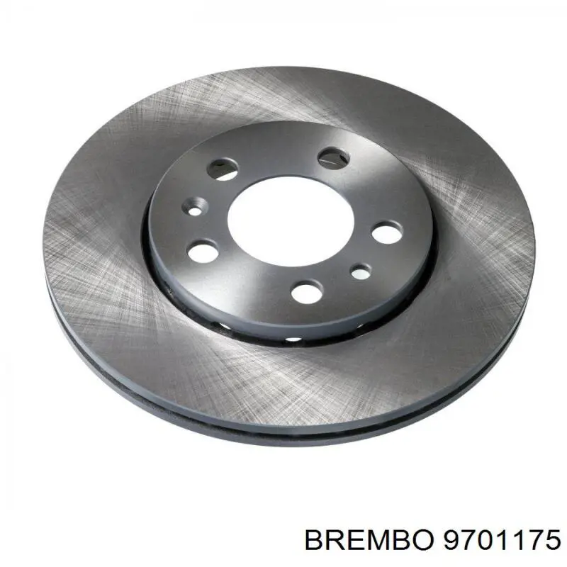 9701175 Brembo disco de freno delantero