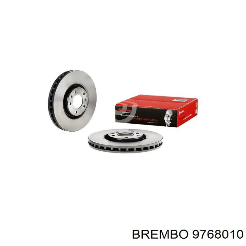 9768010 Brembo freno de disco delantero