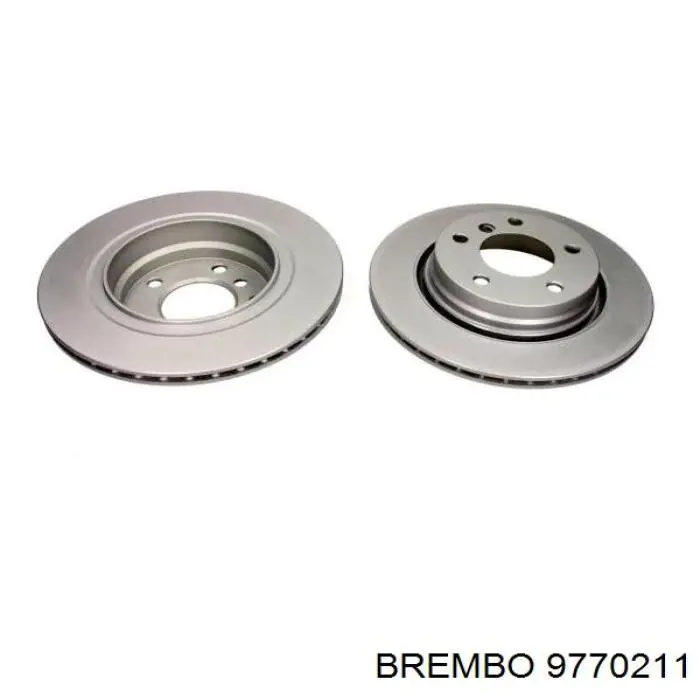 9770211 Brembo disco de freno trasero