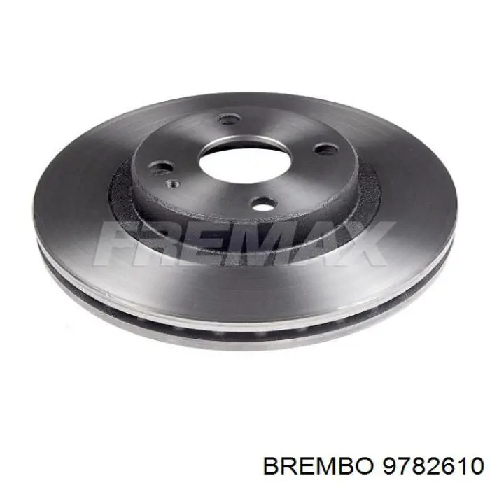 9782610 Brembo freno de disco delantero