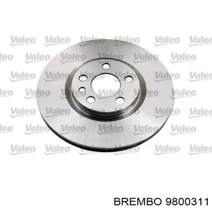 9800311 Brembo disco de freno delantero