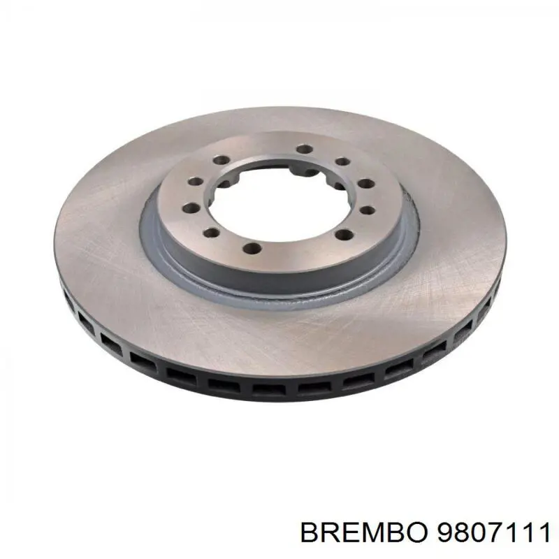 9807111 Brembo freno de disco delantero