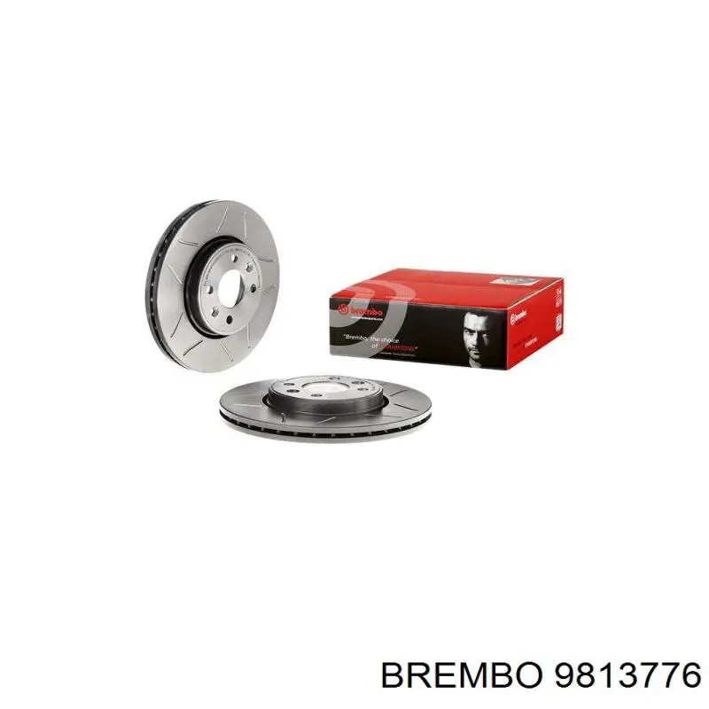 9813776 Brembo freno de disco delantero