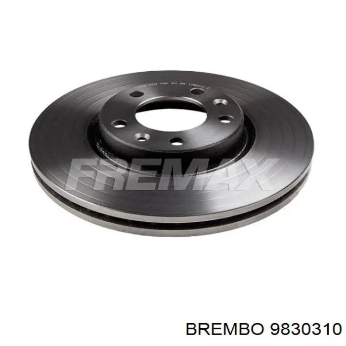 9830310 Brembo freno de disco delantero