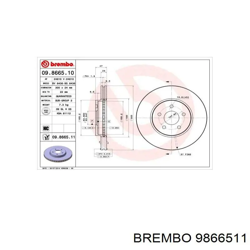 Freno de disco delantero Jaguar X-type CF1