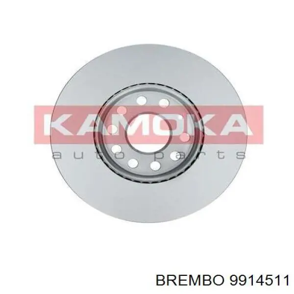 Freno de disco delantero Volkswagen Caddy 2 9K9