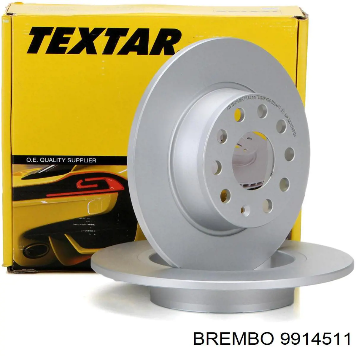 Freno de disco delantero Volkswagen Caddy 2 9K9