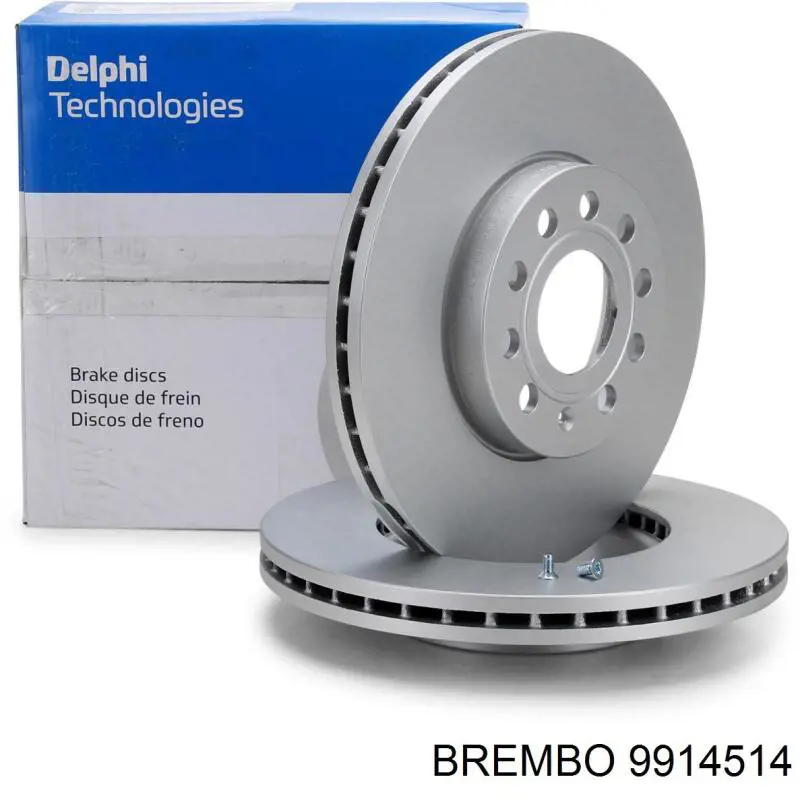 Freno de disco delantero Volkswagen Caddy 2 9K9