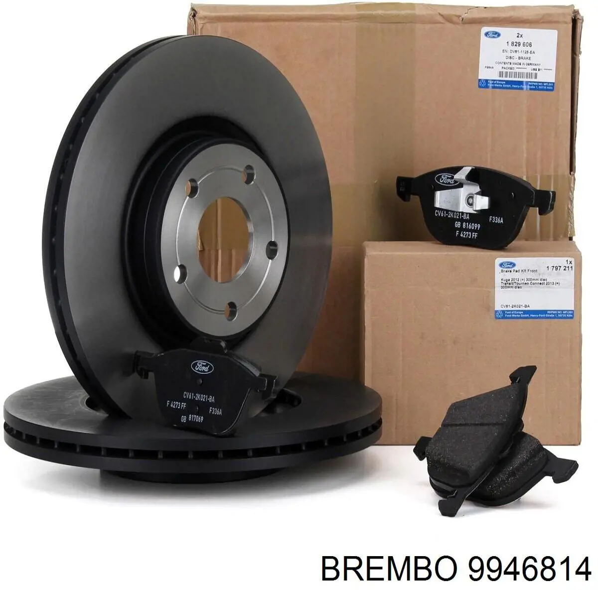 Freno de disco delantero Volvo V40 525, 526