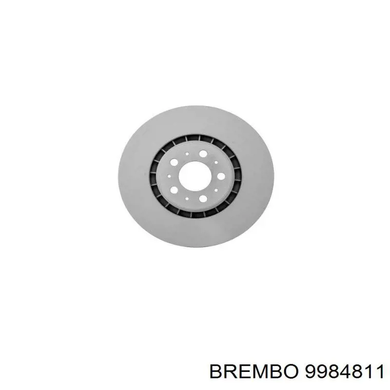 9984811 Brembo freno de disco delantero