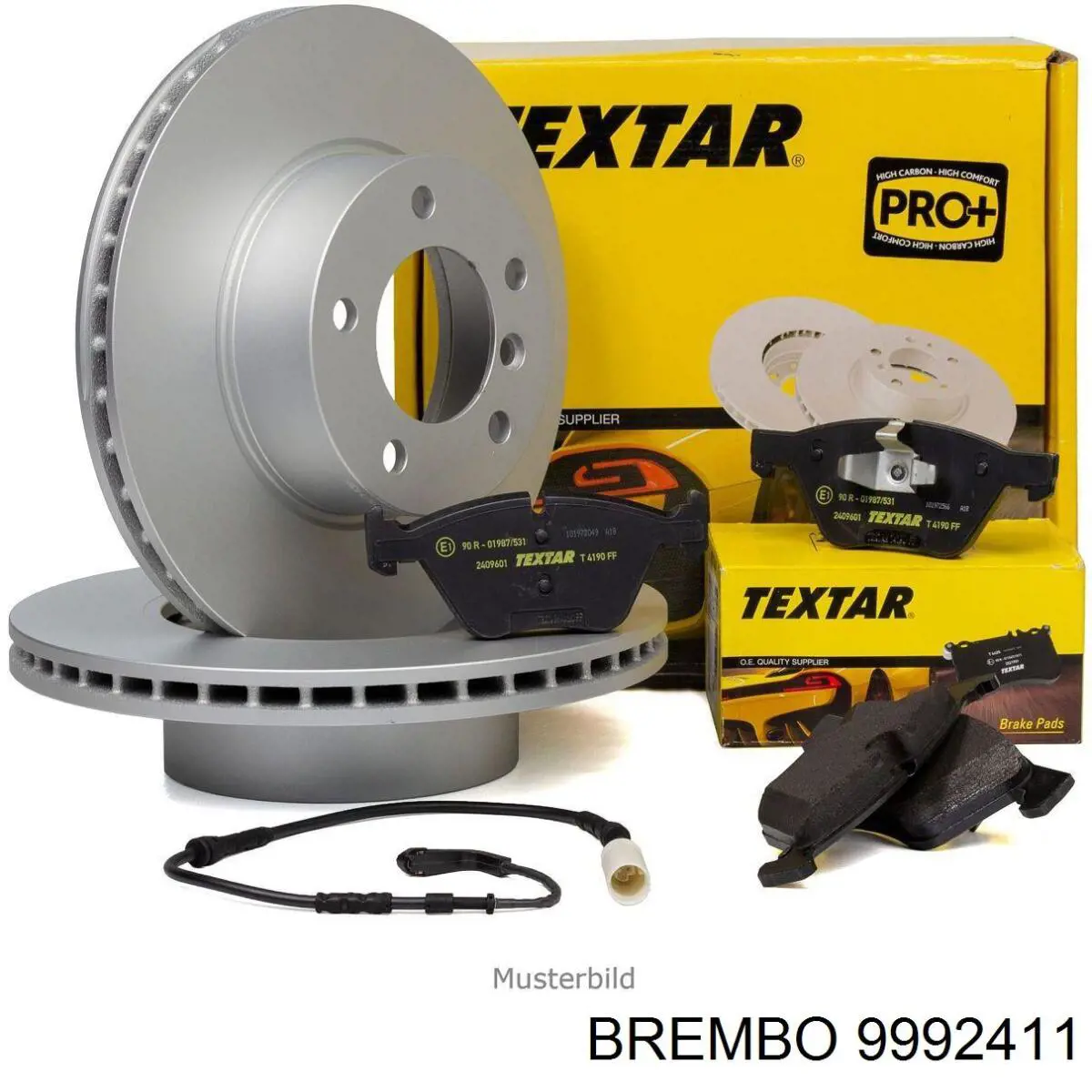 9992411 Brembo disco de freno trasero