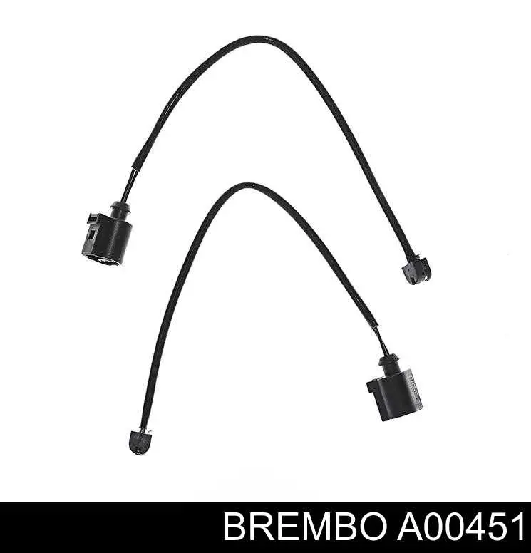 Comprar A00451 Brembo Sensor de desgaste de las pastillas de freno delanteras