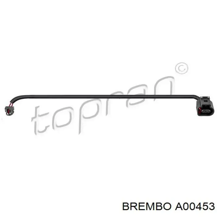 A00453 Brembo Sensor de desgaste de las pastillas de freno delanteras