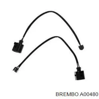 A00480 Brembo Sensor de desgaste de las pastillas de freno delanteras