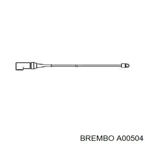 Sensor de desgaste de pastillas de freno trasero Ford 2183428