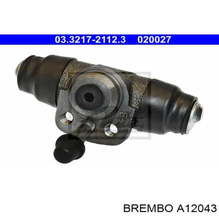 Cilindro de freno de rueda trasera Brembo A12043 precio, desde 7,57 EUR