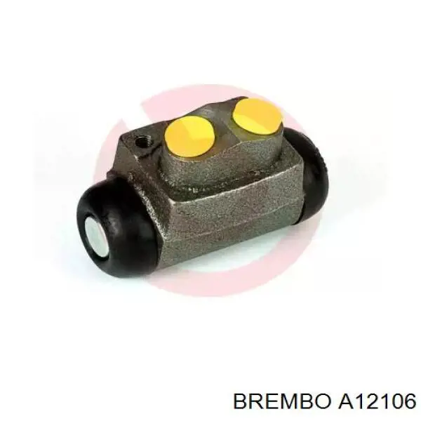 Cilindro de freno de rueda trasero BREMBO A12106