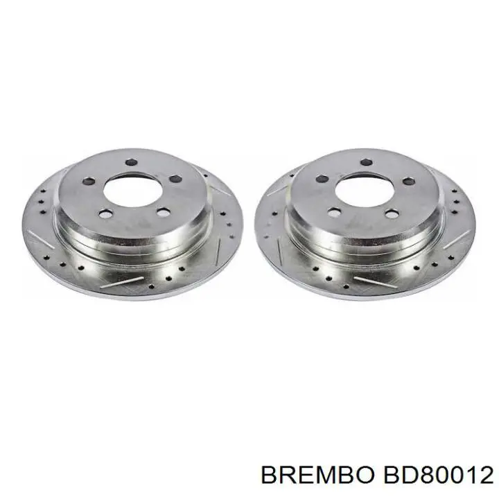 BD80012 Brembo freno de tambor trasero