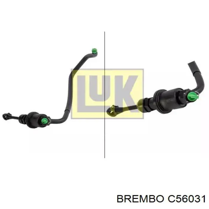 Cilindro maestro de embrague C56031 Brembo