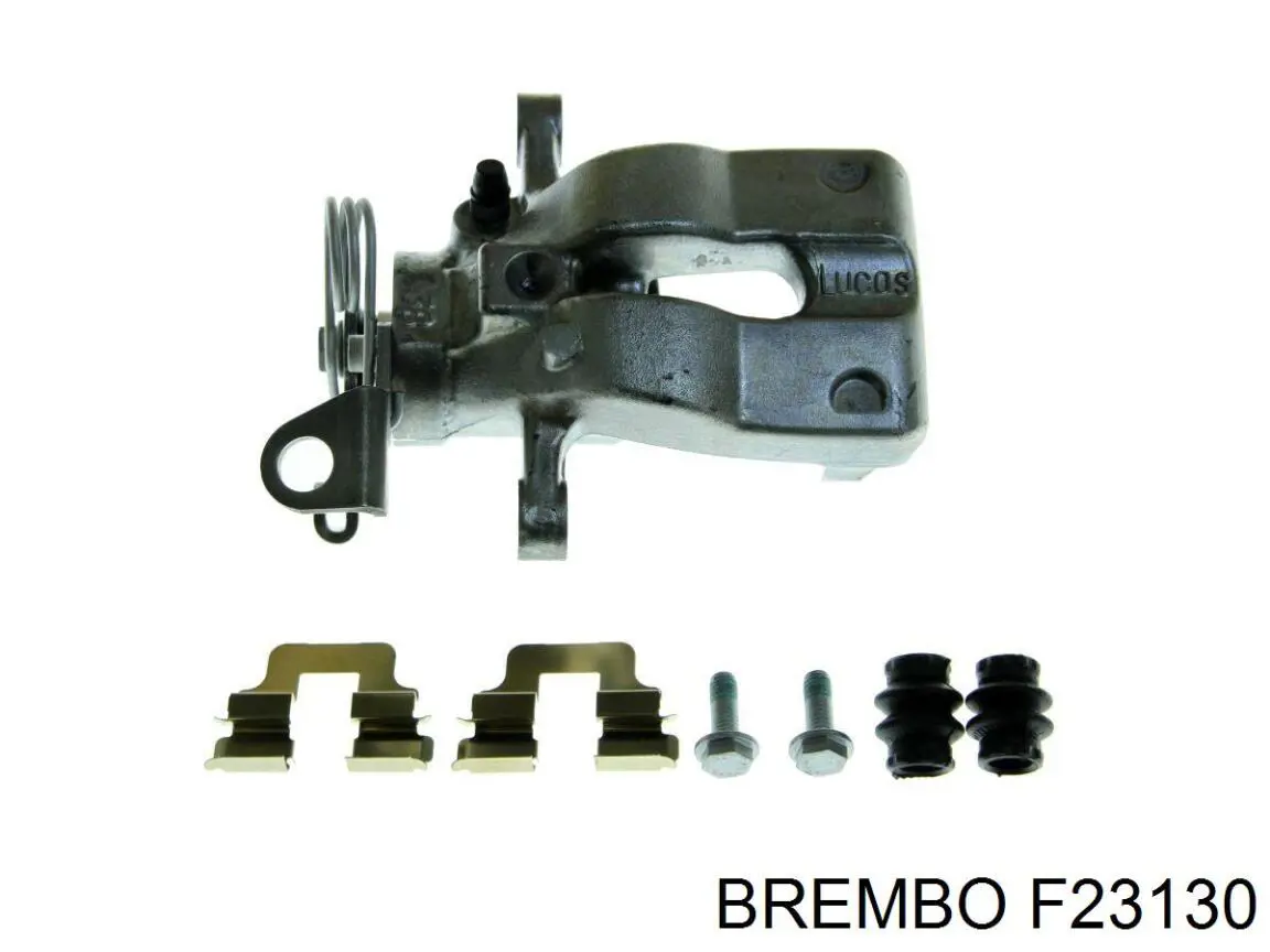 Pinza de freno trasera izquierda F23130 Brembo
