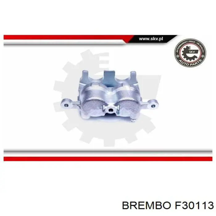 F 30 113 Brembo pinza de freno delantera derecha