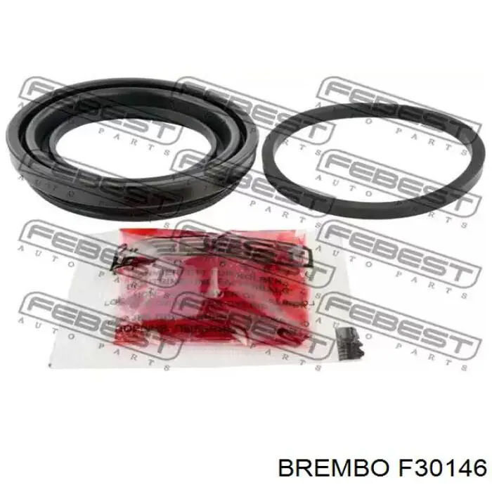 F 30 146 Brembo pinza de freno delantera izquierda