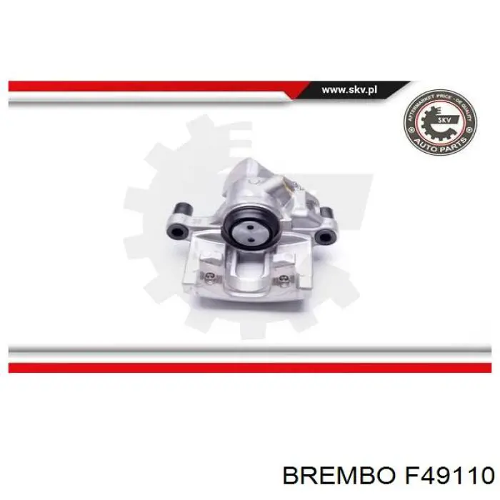 F 49 110 Brembo pinza de freno trasera izquierda