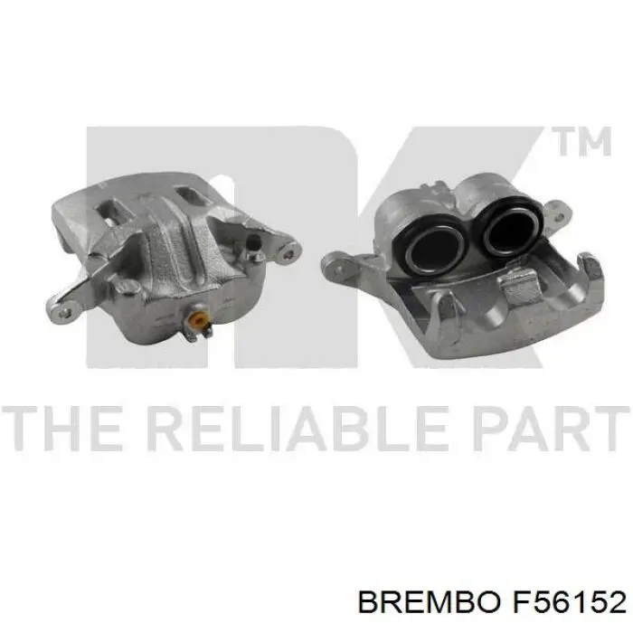 F 56 152 Brembo pinza de freno delantera izquierda