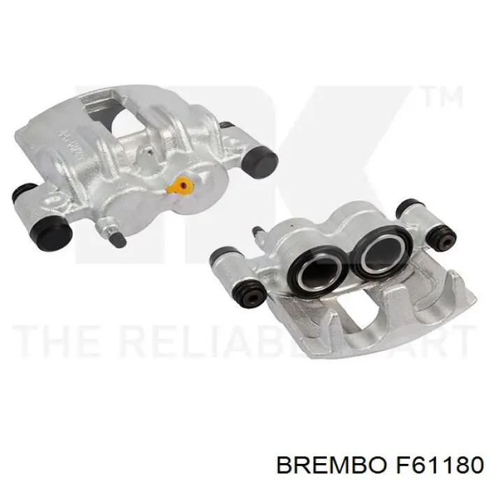 F 61 180 Brembo pinza de freno delantera izquierda