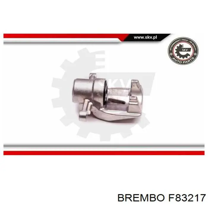 F 83 217 Brembo pinza de freno trasero derecho