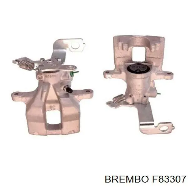 F 83 307 Brembo pinza de freno trasero derecho