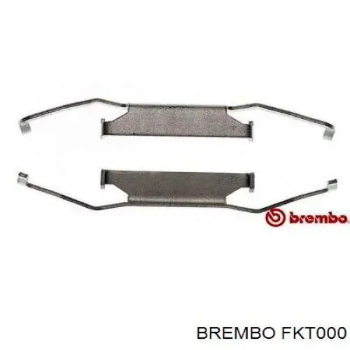 FKT000 Brembo Kit de reparación de frenos trasero