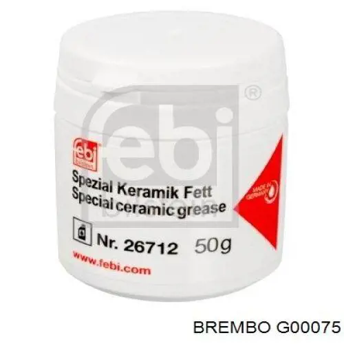 Comprar G00075 Brembo Grasa para sistemas de frenos