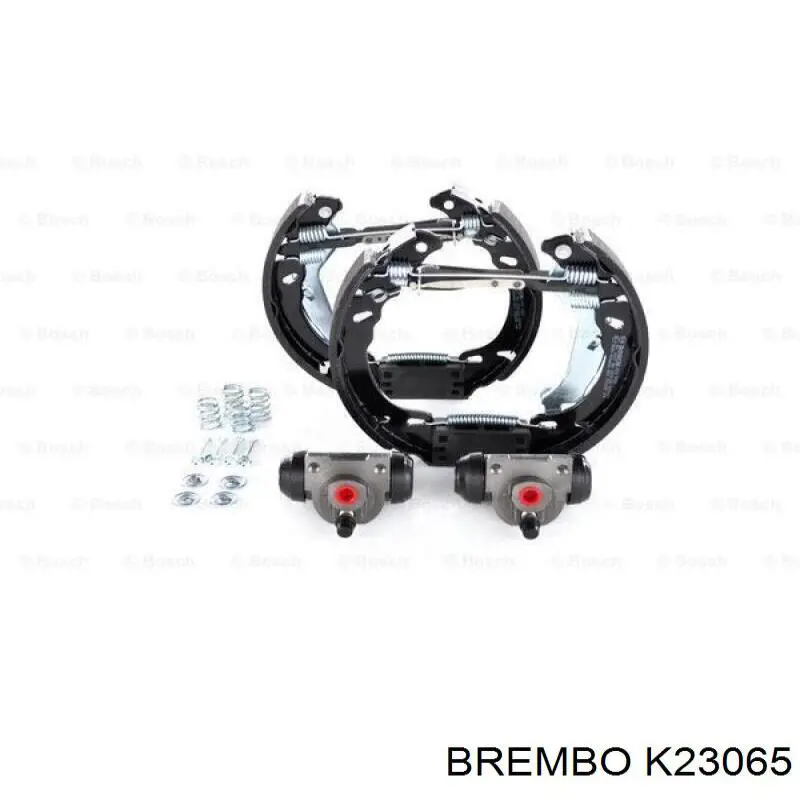 Comprar K23065 Brembo Kit de frenos de tambor, con cilindros, completo